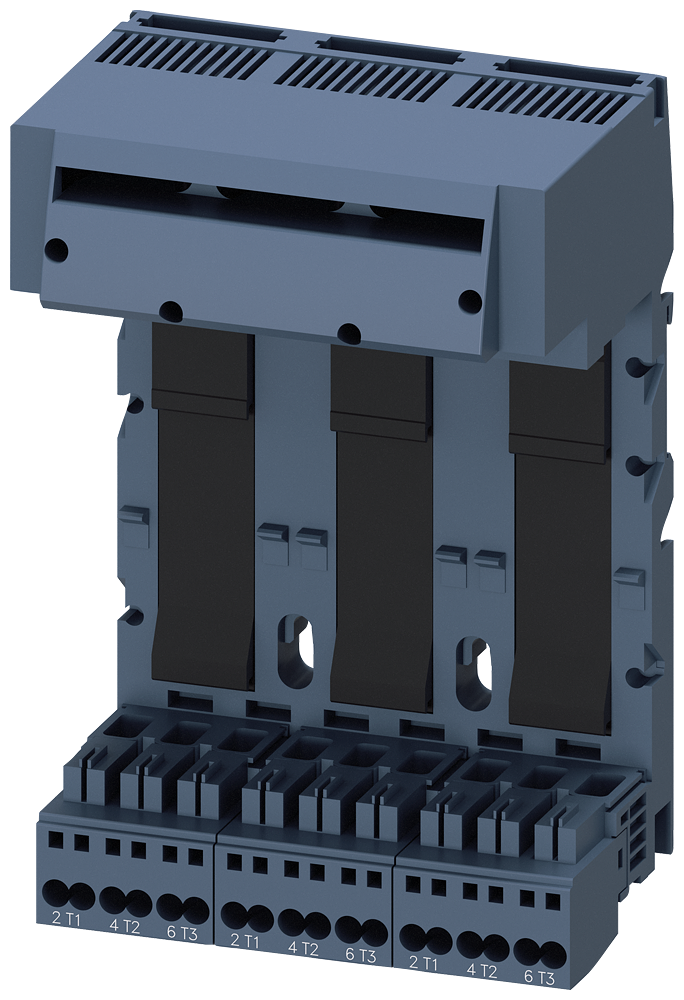 Siemens Triple Extension Block for 3RA6 Compact Starter, 63 A, 3-Phase, Spring Clamp Connection (3RA6823-0AC)