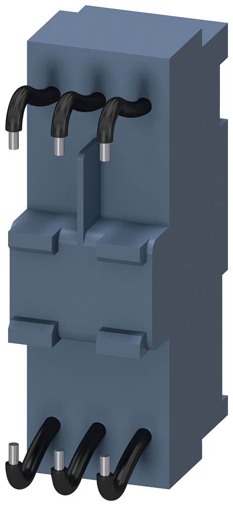 Siemens Adapter for 3RA6 Compact Starter Infeed System, 25 A, 3-Phase (3RA6890-0BA)