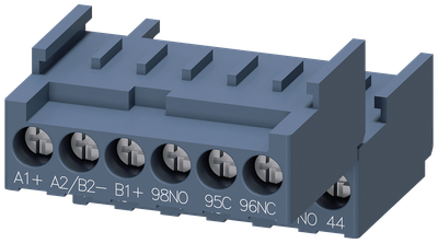 Siemens Control Circuit Terminals for 3RA62 Compact Starter, Screw Connection, Pack of 2