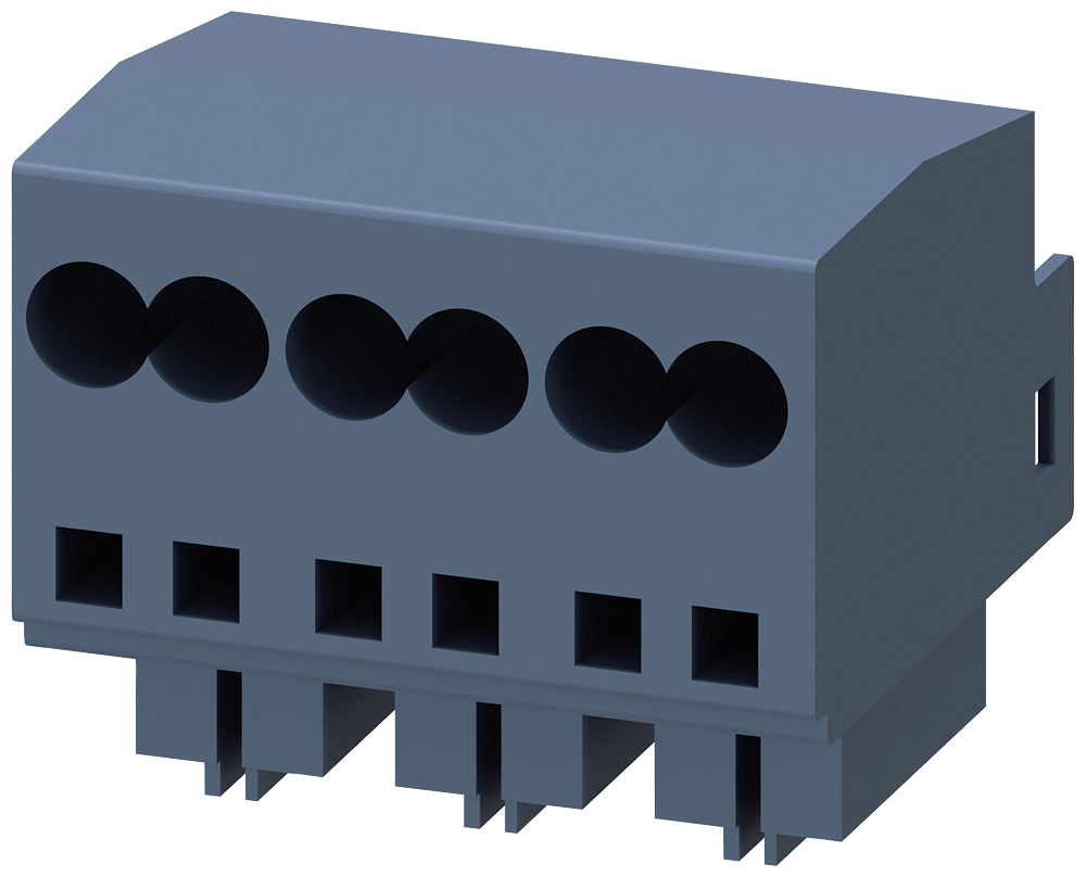 Siemens Main Circuit Terminals for 3RA6 Compact Starter, 3-Phase, Spring Clamp Connection (3RA6920-2A)