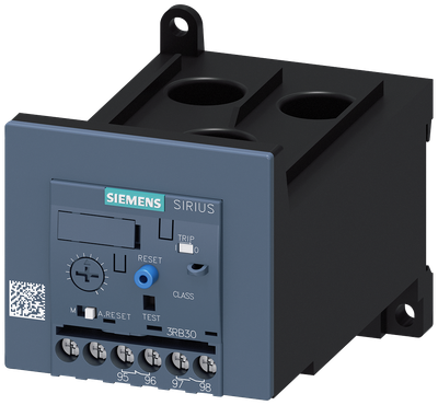 Siemens Electronic overload protection 32-115A Class 10E,Stand-alone unit, Screw terminal, Manual/automatic reset