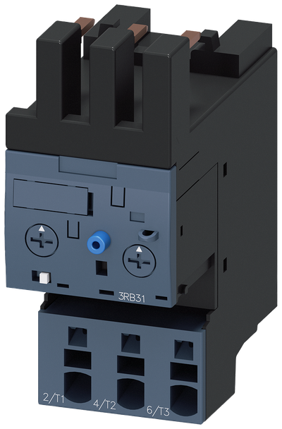 Siemens 3RB3123-4PE0 SIRIUS 3RB3 Solid-State Overload Relay with Ground-Fault Detection — 1 – 4 A, Size S0, Spring-Loaded Terminals
