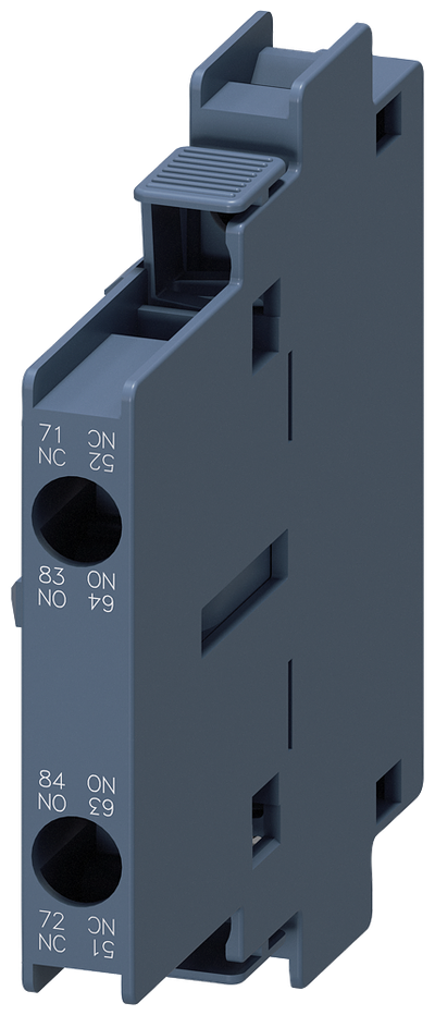 Siemens 3RH1921-1EA11 SIRIUS Auxiliary Contact Block 1NO+1NC Side Mount S0-S12