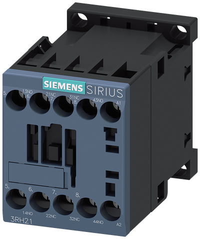 Siemens Contactorrele, 2 NO + 2 NC, 110 V AC, 50 / 60 Hz, size