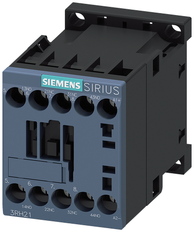 Siemens Contactor Relay, 2NO+2NC, DC 220V, Size S00, Screw Terminal Connection