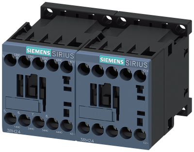 Siemens 3RH2440-1BM40 Contactor Relay Latched 4 NO 220 V DC