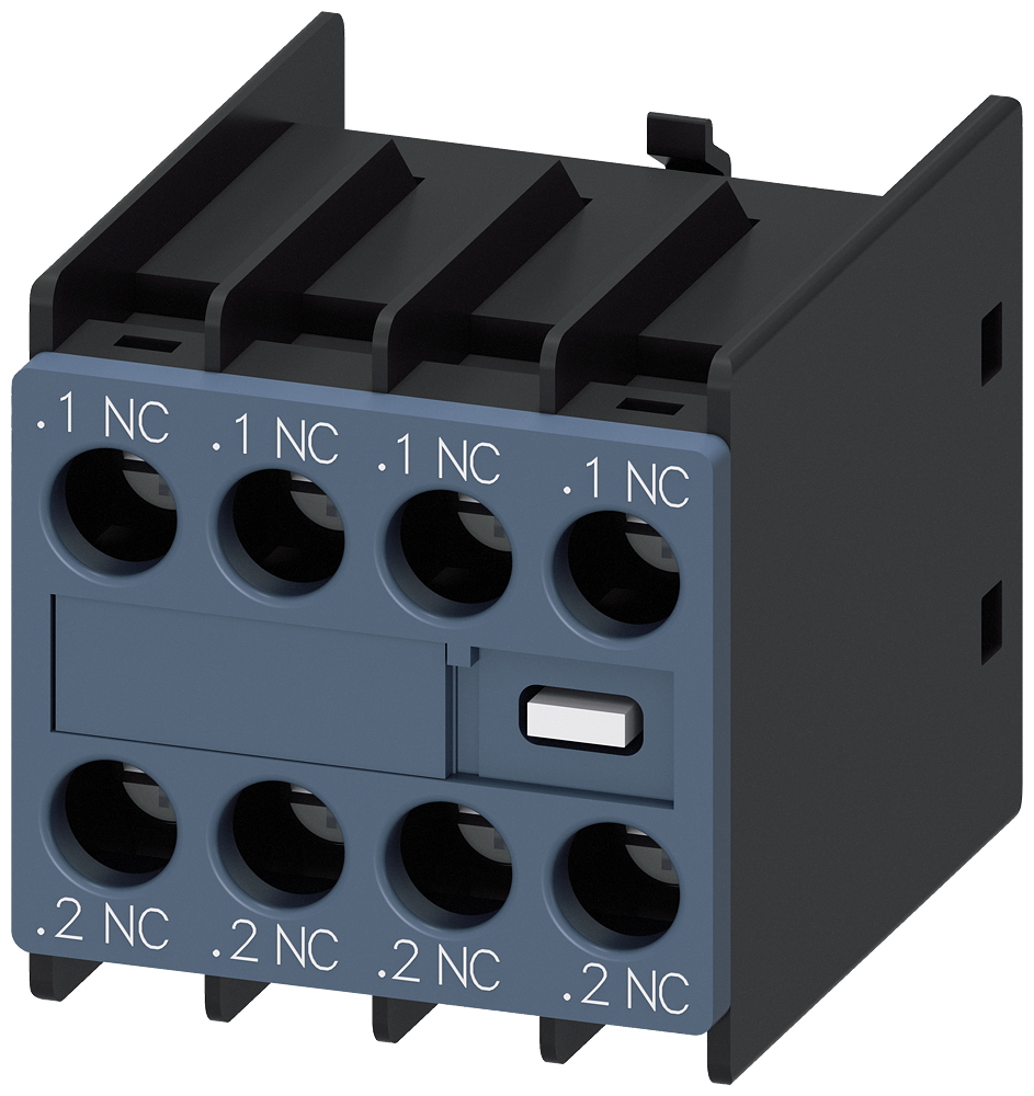 Siemens Auxiliary contactor akt Front-mounted,4NC S00/ S0