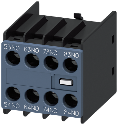 Siemens 3RH2911-1GA40 Auxiliary Contact Block, 4 NO Front