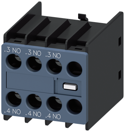 Siemens Auxiliary contactor akt Front-mounted,3NO S00/ S0