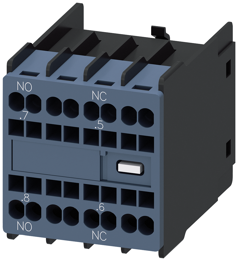 Siemens Auxiliary contactor akt 11U1NO+1NC Front-mounted S00/ S0 Spring terminals