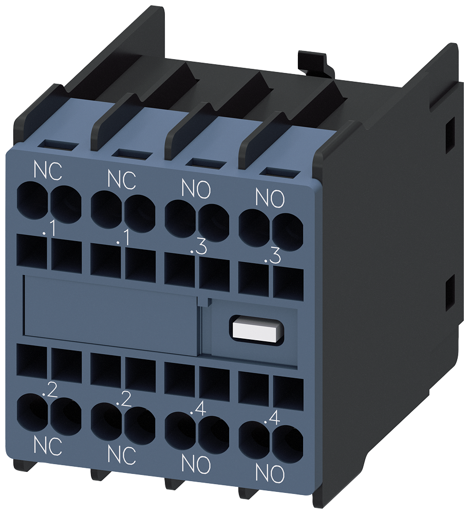 Siemens Contact Block 4-Pole 2NO+2NC Spring terminals