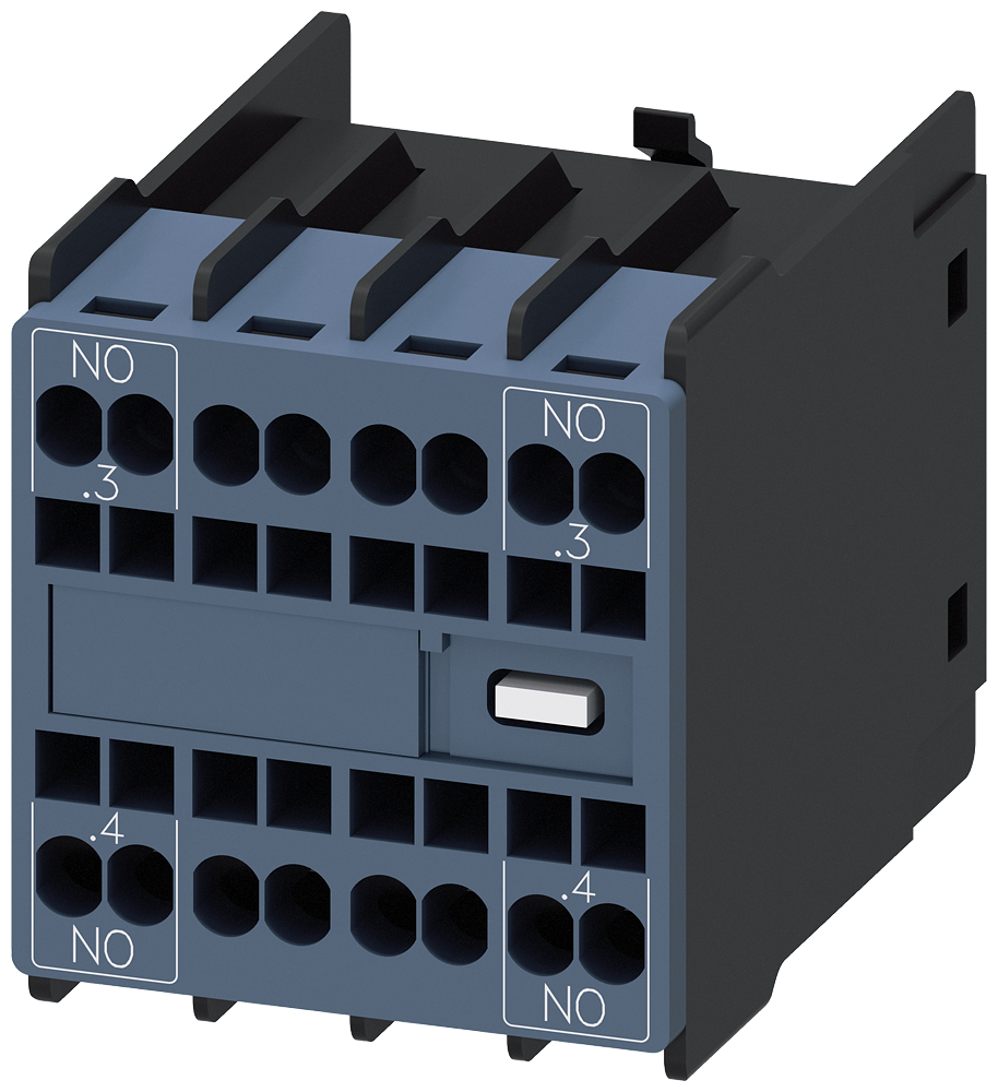 Siemens Contact Block for Electronic Komponenter 2NO Spring terminals