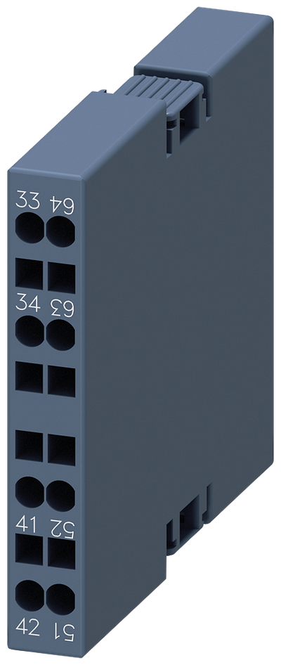 Siemens Contact Block for Electronic Komponenter S00 1NO+1NC Spring terminals