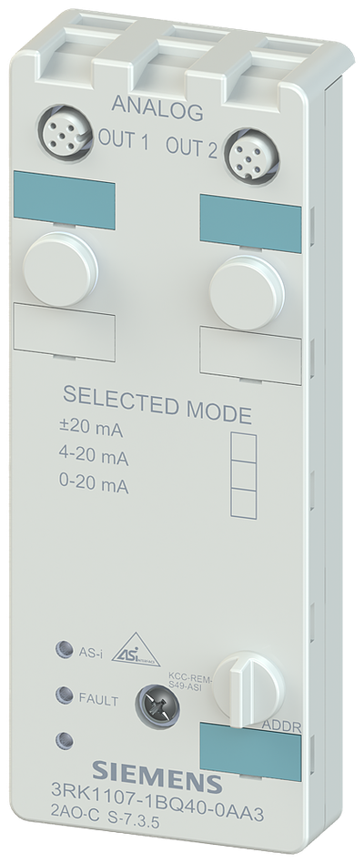 Siemens SIRIUS AS-Interface module 3RK1107-1BQ40-0AA3