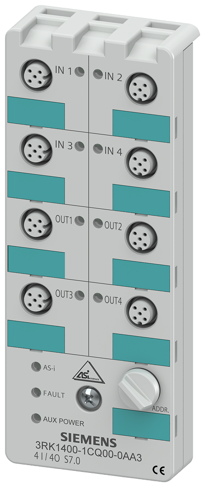 Siemens SIRIUS AS-Interface module 3RK1400-1CQ00-0AA3