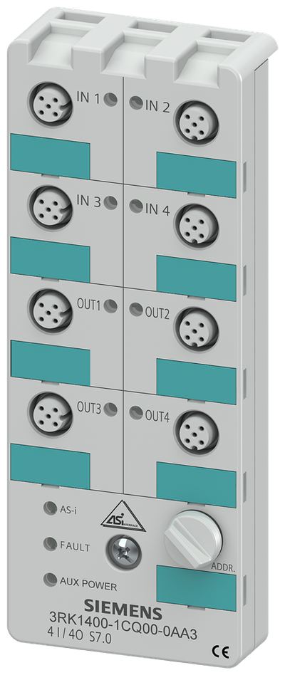 Siemens SIRIUS AS-Interface module 3RK1400-1CQ00-0AA3
