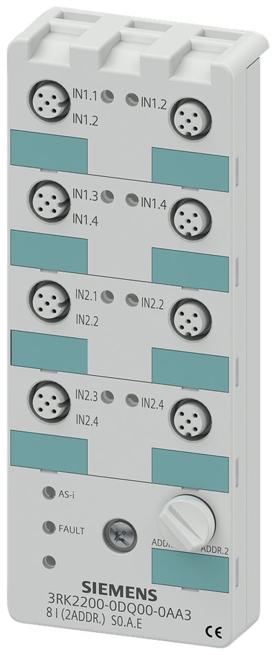 Siemens SIRIUS AS-Interface module 3RK2200-0DQ00-0AA3