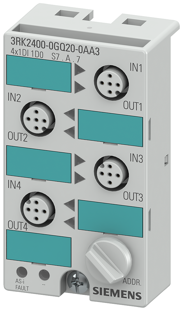 Siemens SIRIUS AS-Interface module 3RK2400-0GQ20-0AA3