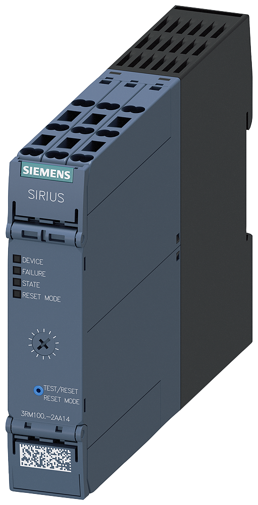 Siemens SIRIUS 3RM1 Direct Online Starter (DOL), 0,1-0,5A, 0.12 kW / 400 V, 110-230V, Spring Terminals (3RM1001-2AA14)
