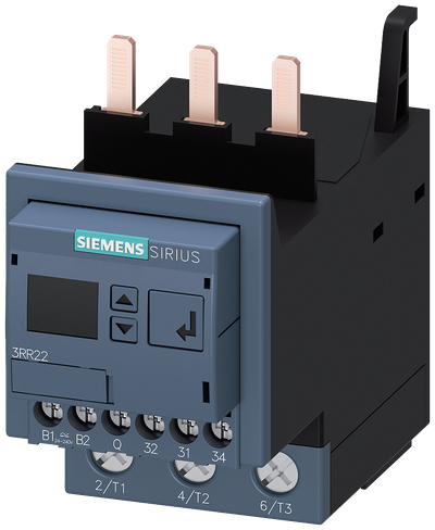Siemens SIRIUS Current-monitoring relay,8..80A 3RR2243-1FW30