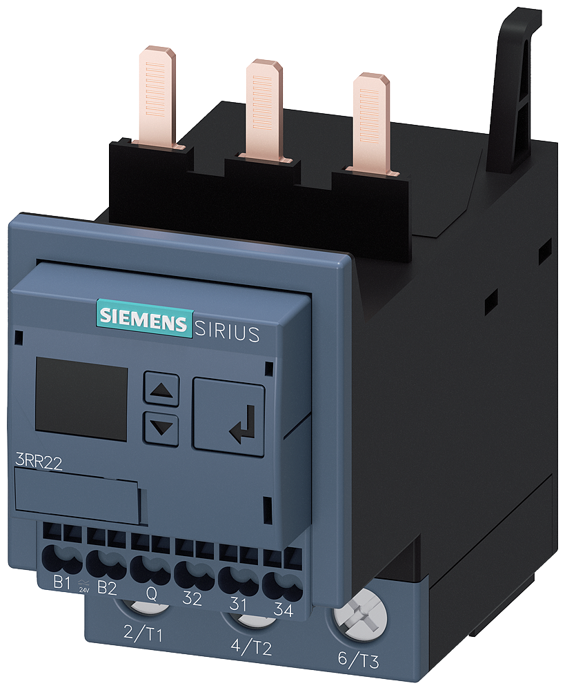 Siemens SIRIUS Current-monitoring relay,8..80A 3RR2243-3FA30