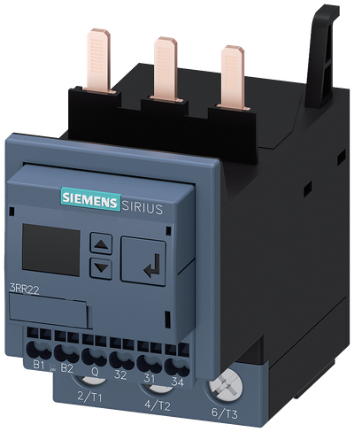 Siemens SIRIUS Current-monitoring relay,8..80A 3RR2243-3FA30