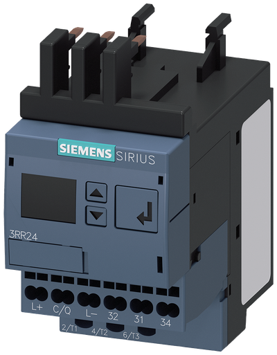 Siemens Current-Monitoring Relay, 1,6 - 16 A, Size S00, IO-Link, Spring Clamp Connection