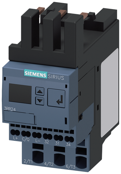 Siemens Current-Monitoring Relay, 4 - 40 A, Size S00, IO-Link, Spring Clamp Connection