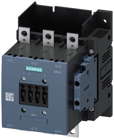 Siemens S6 contactor, 275A/AC-1 at 40 degrees 3RT1456-6LA06