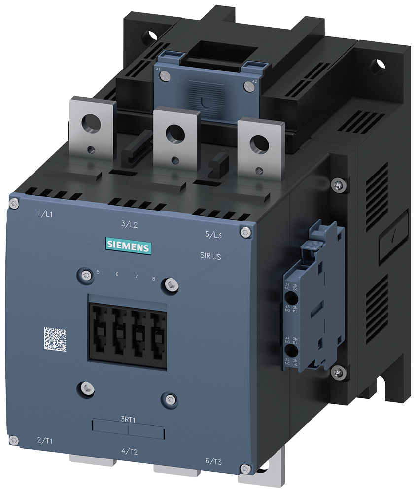 Siemens S12 contactor, 690A/AC-1 at 40 degrees 3RT1476-6AB36