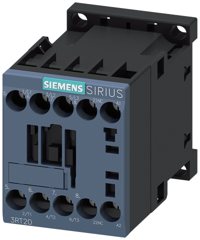 Siemens SIRIUS 3RT20 contactor, frame size S00 3RT2017-1AB02
