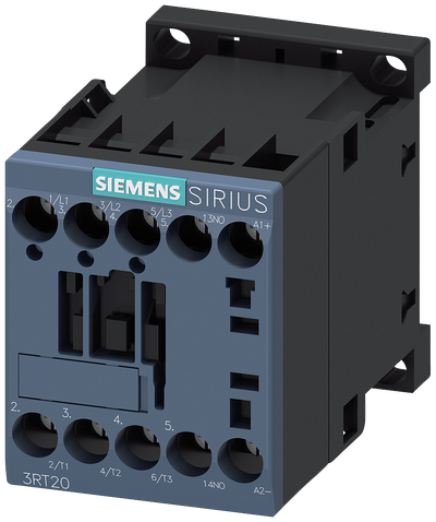 Siemens SIRIUS 3RT20 contactor, frame size S00 3RT2017-1BB41-0CC0