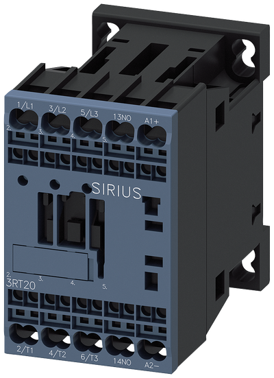 Siemens SIRIUS 3RT20 contactor, frame size S00 3RT2017-2BB41-0CC0