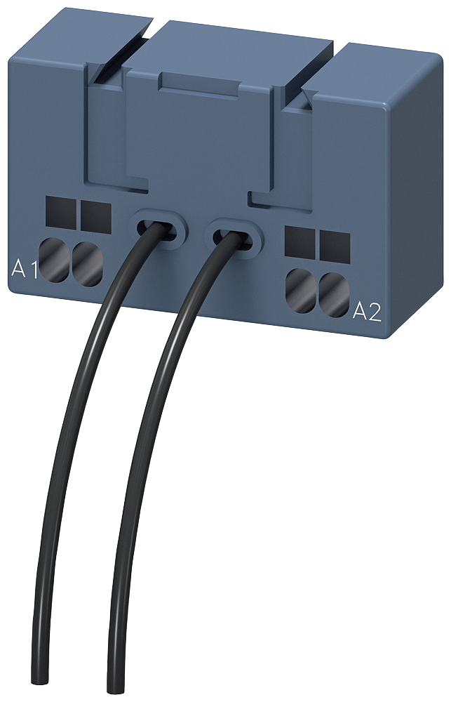 Siemens Coil Connection Module for 3RT2 Contactors, Bottom, Spring Terminals (3RT2926-4RB12)