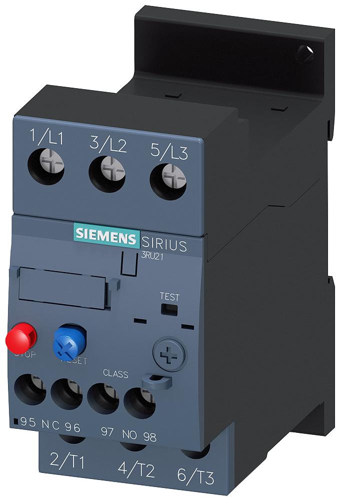 Siemens Thermal Overload Relay, 20-25 A, Screw Connection, Separate Mounting (3RU2126-4DB1)