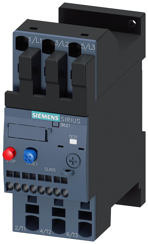 Siemens Thermal Overload Relay, 34-40 A, Spring Clamp Connection, Separate Mounting (3RU2126-4FC1)