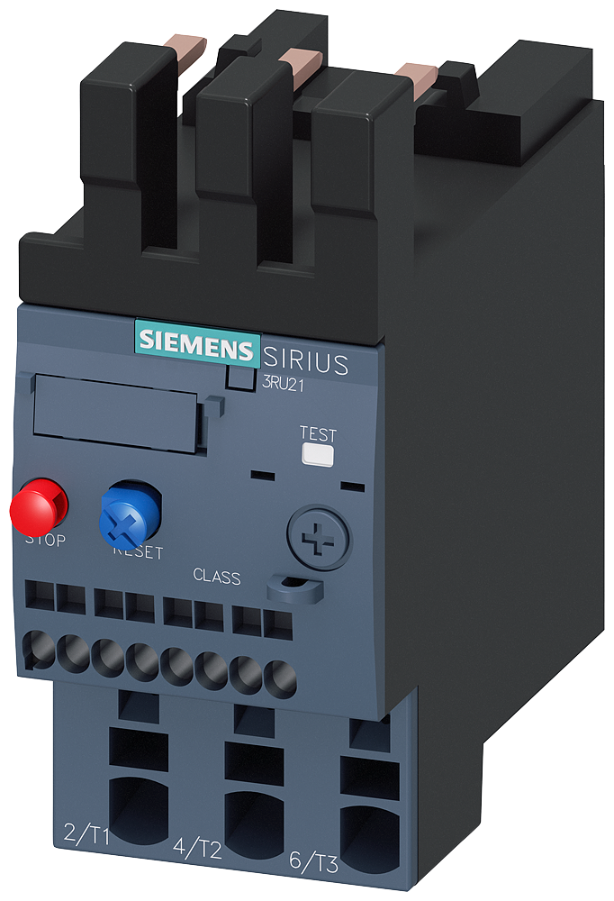 Siemens Thermal Overload Relay, 23-28 A, Spring Clamp Connection (3RU2126-4NC0)