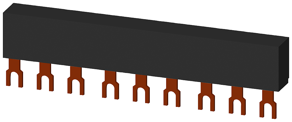 Siemens Busbar 45mm for 3 3RV S00, S0