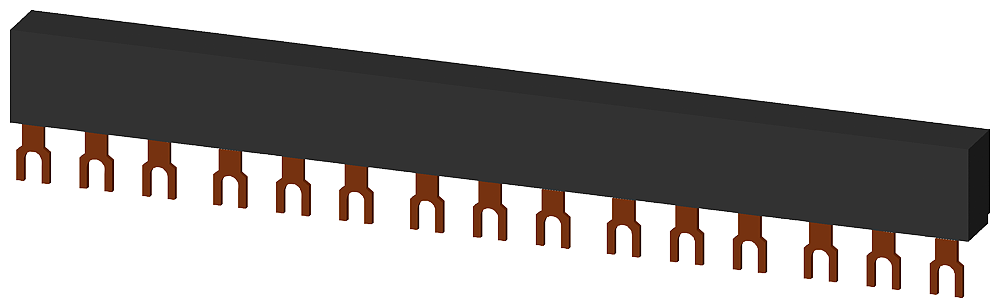 Siemens Busbar 45mm for 5 3RV S00, S0