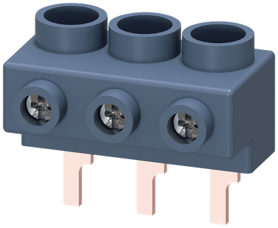 Siemens 3-Phase terminal, for 3-Phase busbars, for S0 and S00, tilkob