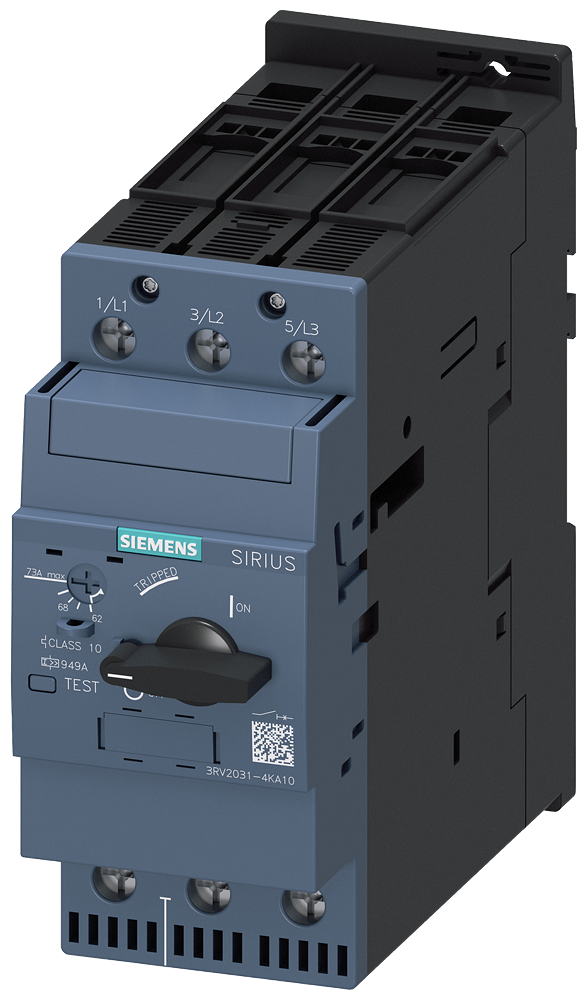 Siemens SIRIUS Motor protection circuit breaker,62 3RV2031-4KA10