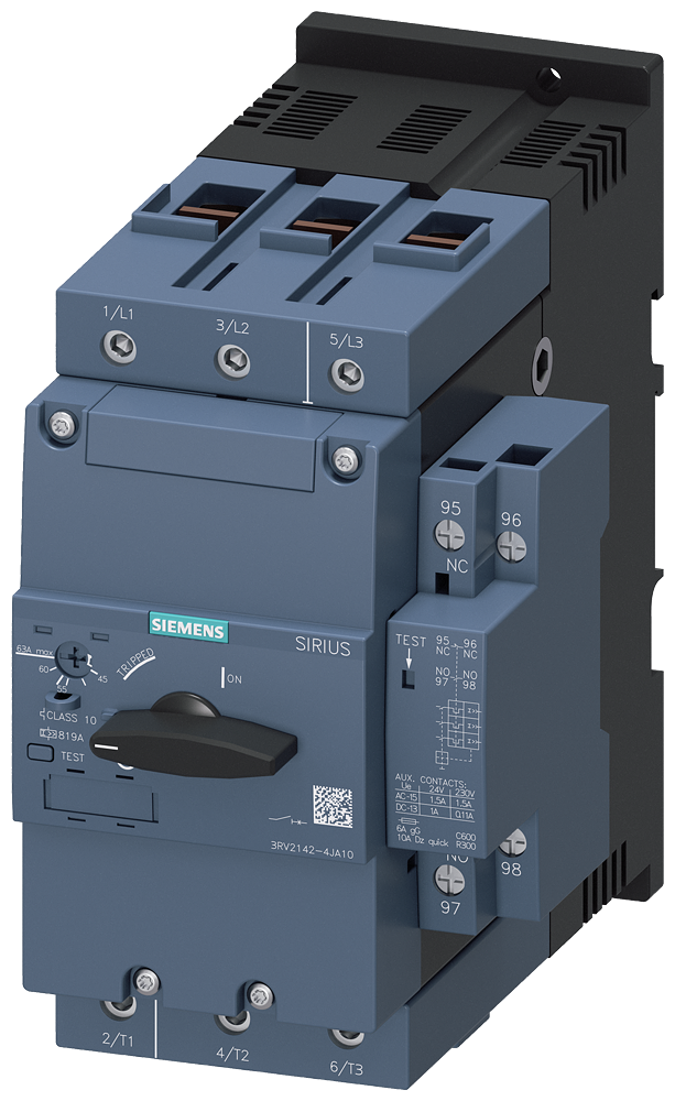Siemens S3, Motor Protection Circuit Breaker FOR Motorprotection 3RV2142-4JA10