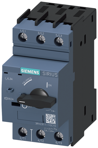 Siemens Circuit breaker rated current 6