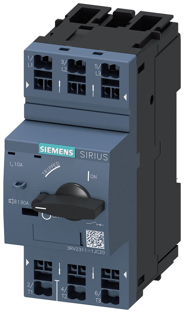Siemens Circuit breaker 10A Spring terminals