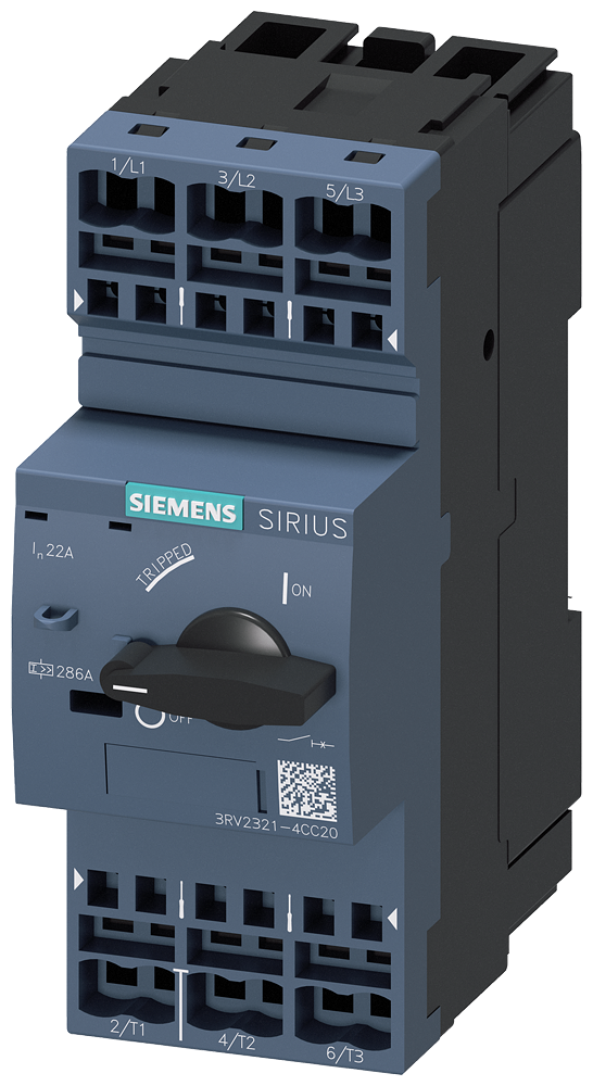Siemens Circuit breaker 22A 3RV2321-4CC20