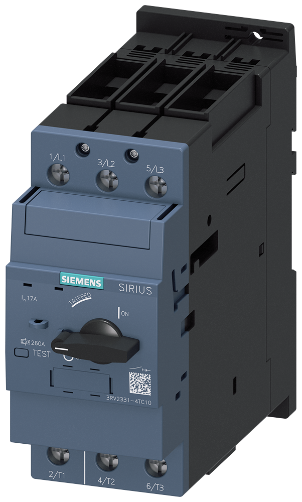 Siemens SIRIUS Motor protection circuit breaker 17A