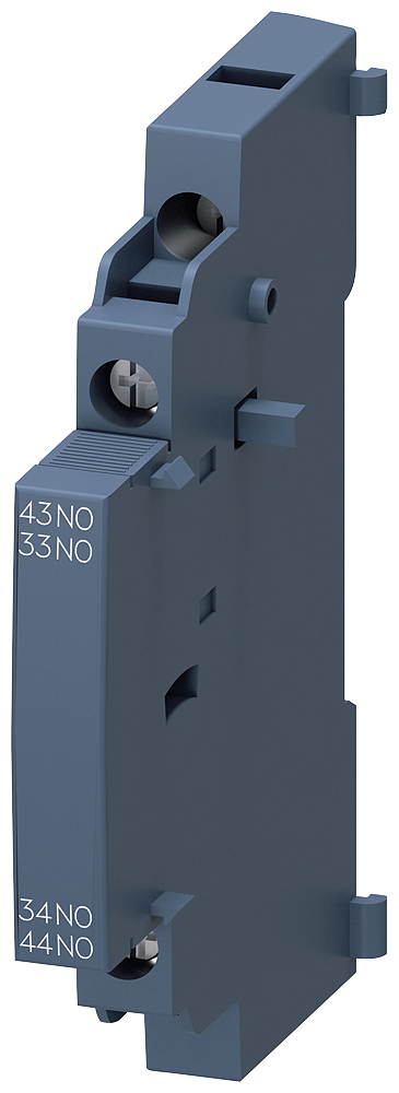 Siemens Auxiliary cover side-mounted 2NO