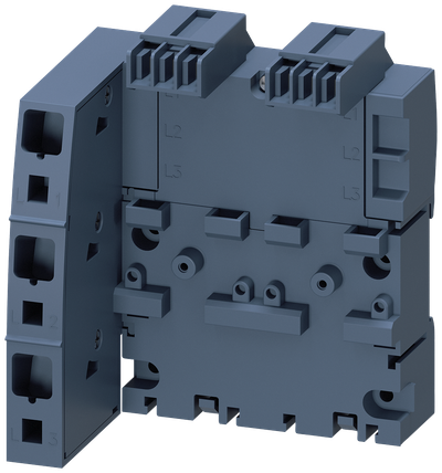 Siemens 3-Phase Busbar with Infeed Left, for 2 Circuit-Breakers, Size S00 Und S0
