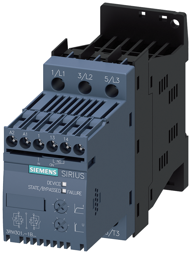Siemens SIRIUS 3RW soft starter 3RW3016-1BB14
