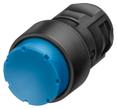 Siemens Push-button high black,16mm